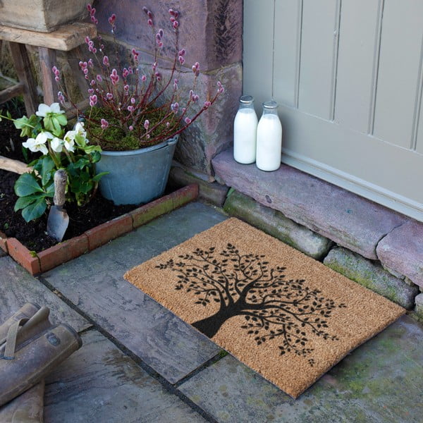 Fußmatte aus Kokosfasern, 40 × 60 cm Tree of Life - Artsy Doormats-image-3