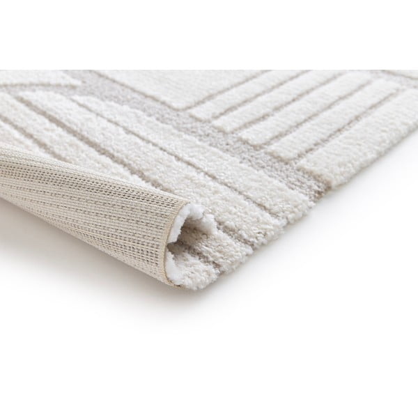 Cremefarbener Teppich 80x150 cm Snowy – Universal-image-2