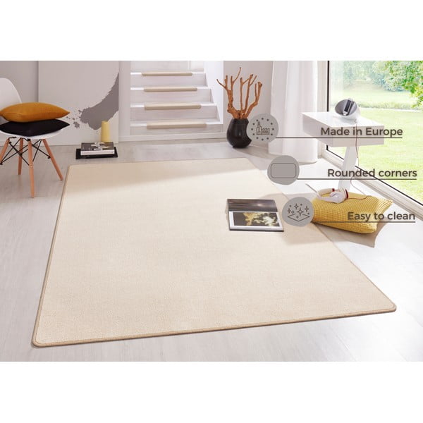 Beiger Teppich 133 × 195 cm Fancy - Hanse Home-image-4