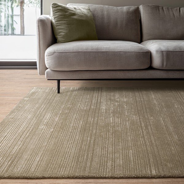Salbeigrüner, handgewebter Teppich mit Wollanteil, 160 × 230 cm Henley Sage - Asiatic Carpets-image-1