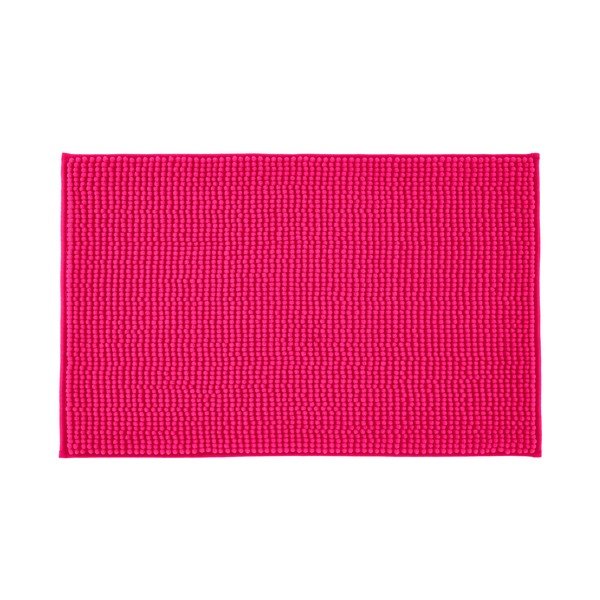 Dunkelrosa Badezimmerteppich 50 x 80 cm Bobble - Catherine Lansfield