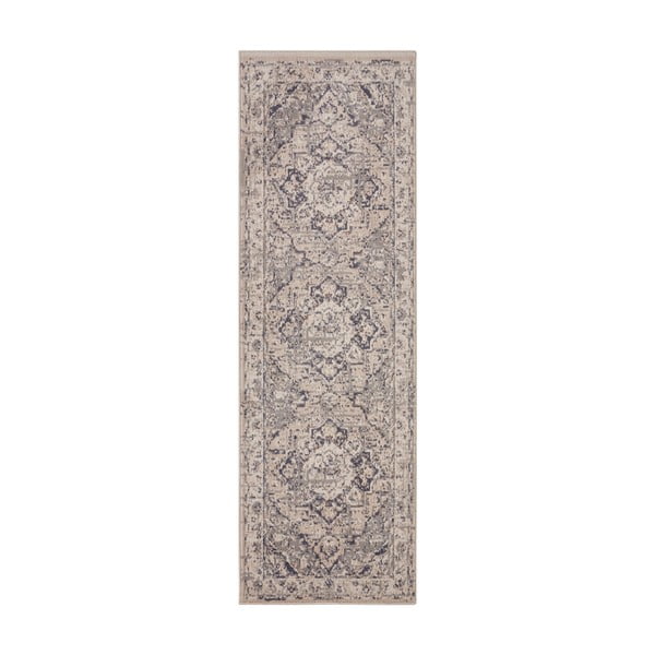 Grau-beiger Läufer, 80 × 200 cm Terrain Designer Sand - Hanse Home