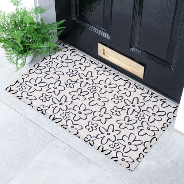 Fußmatte 40 × 70 cm Flower Lines - Artsy Doormats-image-1