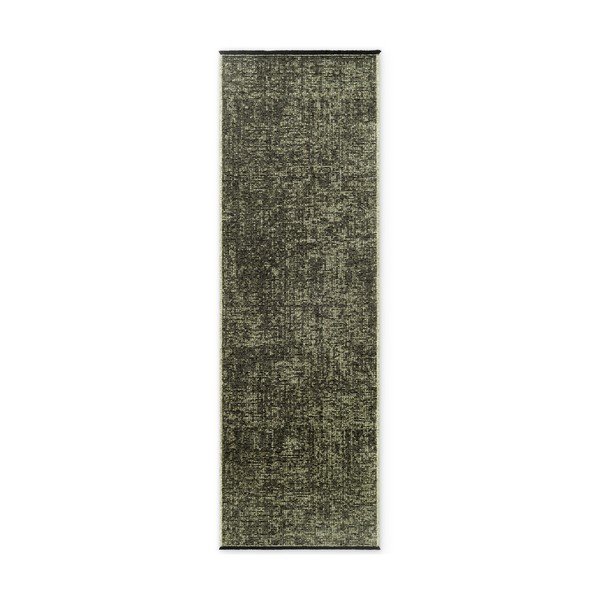 Grüner Läufer 80 × 250 cm Prisma - Elle Decoration