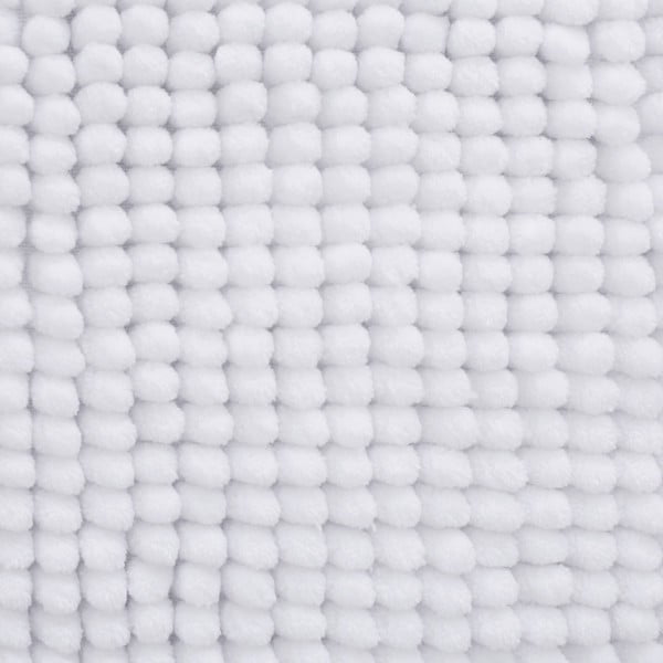 Weißer Badezimmervorleger, 50 × 80 cm Bobble - Catherine Lansfield-image-3