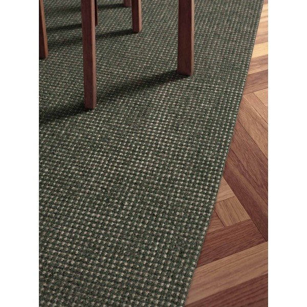 Dunkelgrüner, handgewebter Wollteppich, 160 × 230 cm Greenwich - Ted Baker-image-2