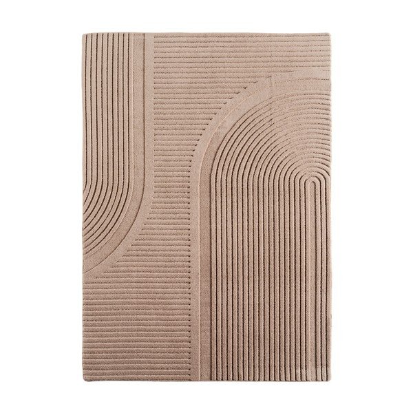 Beiger, waschbarer Teppich, 160 × 230 cm Pompei 1612 - Ayyildiz Carpets
