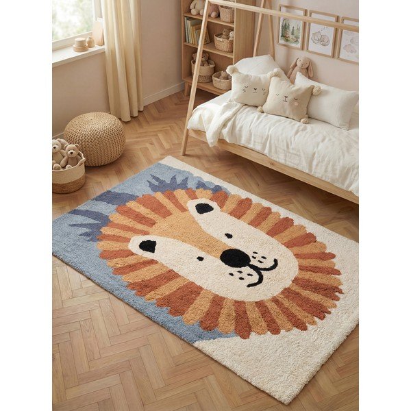 Waschbarer/handgewebter Baumwoll-Kindenteppich, 140 × 200 cm Snuggle Samba - Hanse Home-image-1