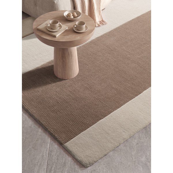 Brauner/cremefarbener Teppich 160x230 cm Karola – Villeroy&Boch-image-2