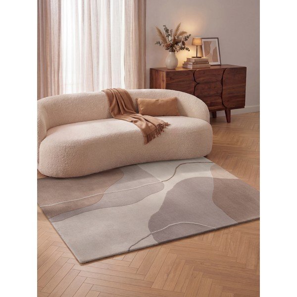 Brauner/beige Teppich 160x230 cm Virelle – Villeroy&Boch-image-1