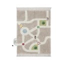 Grauer Spielteppich aus Baumwolle für Kinder, 120 × 170 cm Eco-City - Lorena Canals