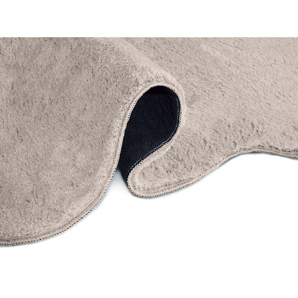 Taupefarbener, waschbarer Teppich 160 x 230 cm Mellow - Universal-image-2