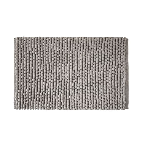 Grauer Badezimmerteppich, 50 x 80 cm Aspen Bobble - Bianca