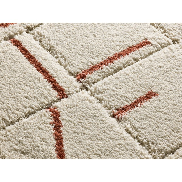 Teppich in Ziegelrot und Creme, 160 × 230 cm Brenda - Universal-image-2