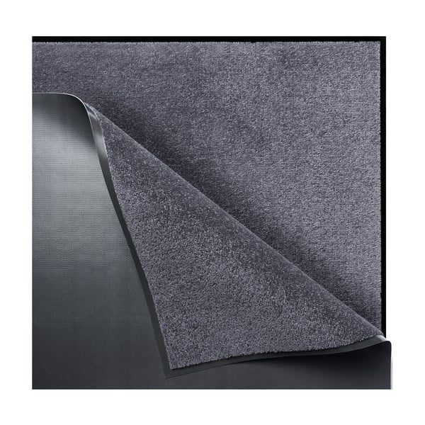 Graue Fußmatte 80 x 60 cm Washable - Hanse Home-image-3