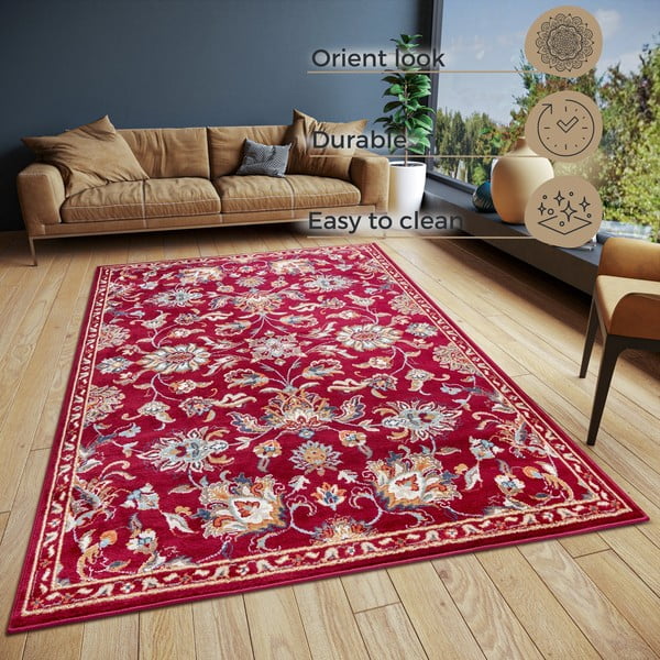 Roter Teppich 200 × 280 cm Orient Caracci - Hanse Home-image-4