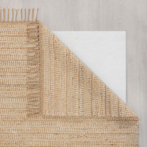 Handgewebter Jute-Teppich in Naturfarbe, 160 x 230 cm Levi - Flair Rugs-image-4