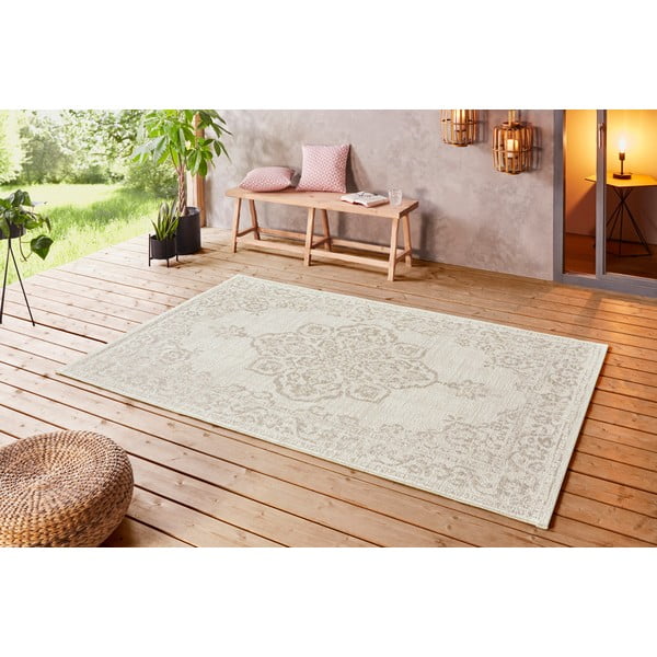Beige Teppich für Innen- und Außenbereiche 160x230 cm Tilos – Hanse Home-image-1