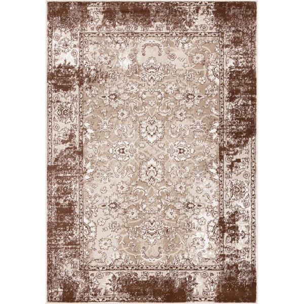 Brauner Teppich 160 × 230 cm Terno Brown - FD