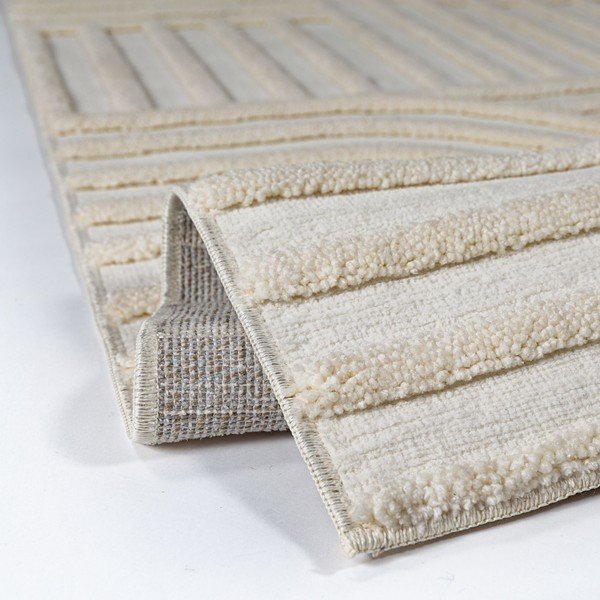 Cremefarbener Teppich 133 x 190 cm Elara - Flair Rugs-image-4