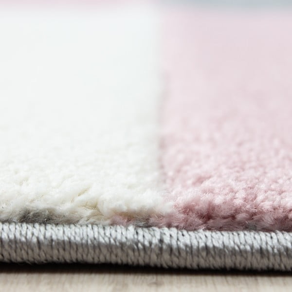 Rosa-grauer Läufer, 80 × 300 cm Hawaii - Ayyildiz Carpets-image-1
