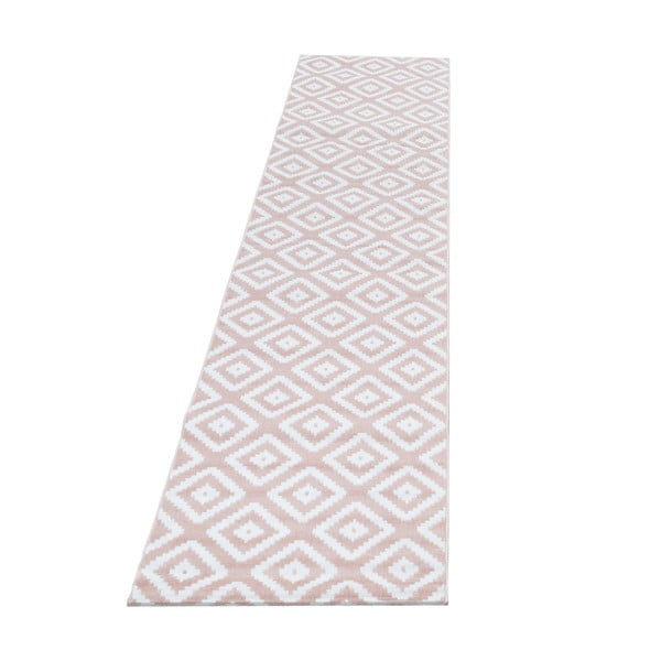 Hellrosa Läufer 80 x 300 cm Plus - Ayyildiz Carpets