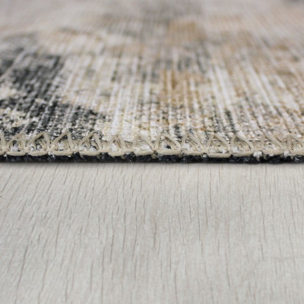 Grau-beiger, waschbarer Teppich, 152 x 230 cm Lila Abstract - Flair Rugs-image-4