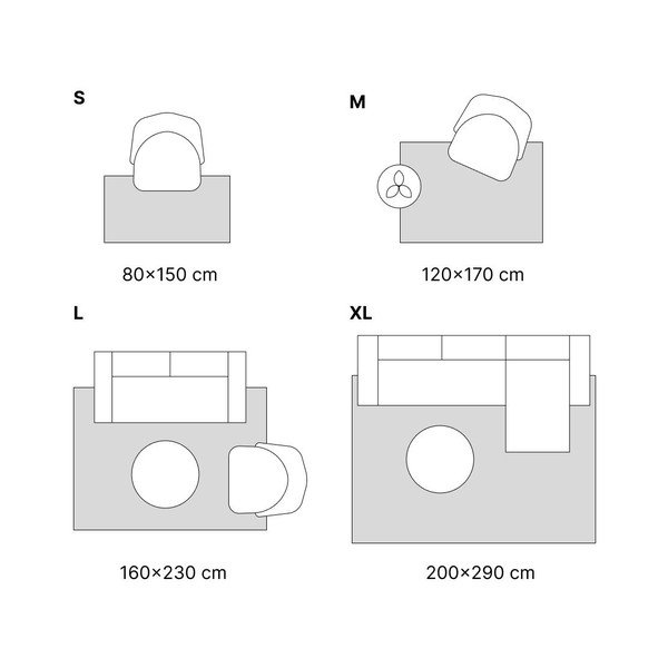 Teppich 120x170 cm Tikey Romea – Universal-image-4