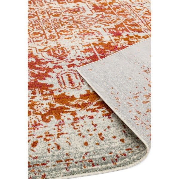 Orangefarbener Teppich 170 × 120 cm Nova - Asiatic Carpets-image-1