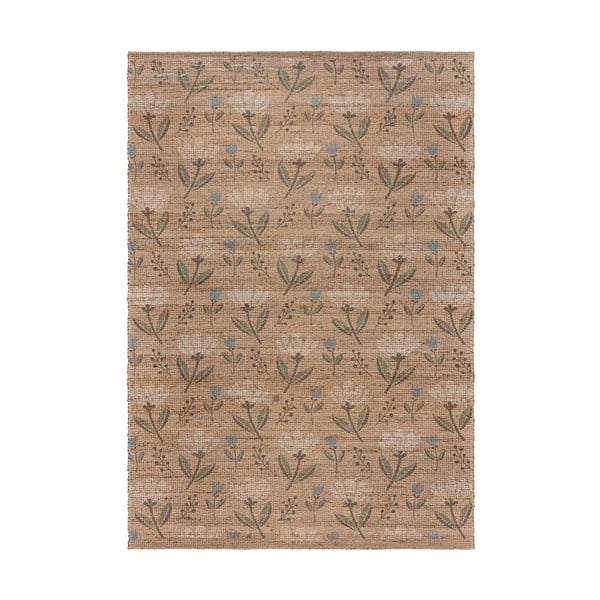 Handgewebter Teppich mit Juteanteil in Naturfarbe, 160 x 230 cm Arriana - Flair Rugs