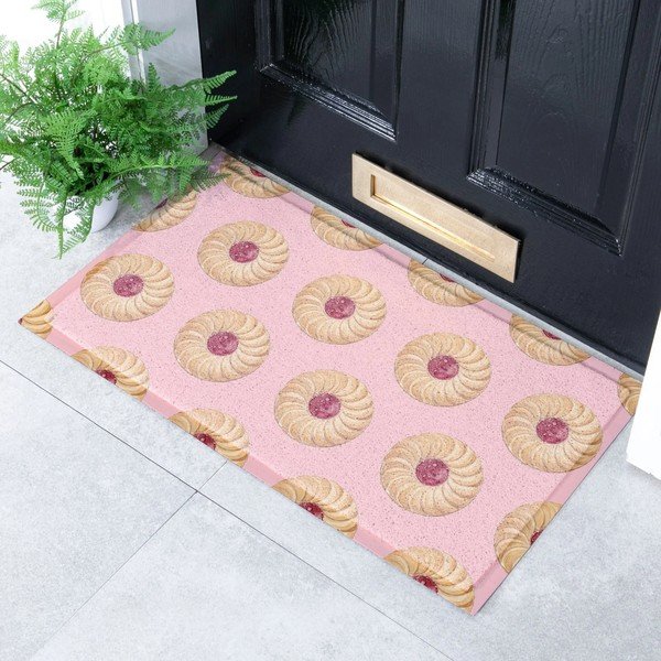 Fußmatte recycelter Kunststoff 40x70 cm Jam Biscuit  – Artsy Doormats-image-2