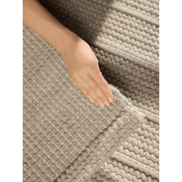 Beiger, handgewebter Wollteppich, 120 × 170 cm Camden Parker - Ted Baker-image-4