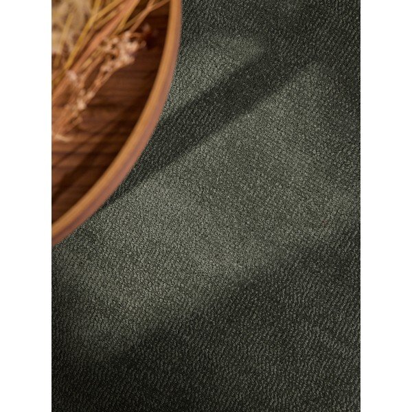 Dunkelgrüner, handgewebter Teppich mit Wollanteil, 125 x 200 cm Organic Kivi Green - Villeroy&Boch-image-2