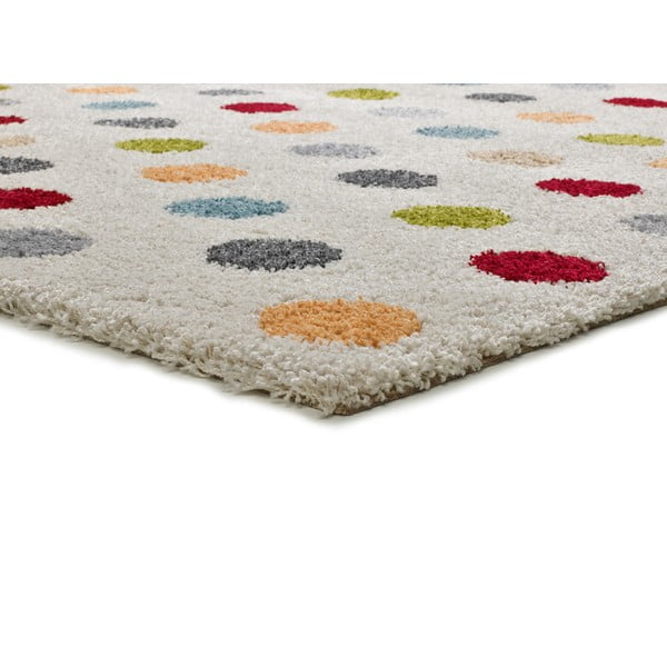 Cremefarbener Teppich 80 × 150 cm Norge Dots - Universal-image-2