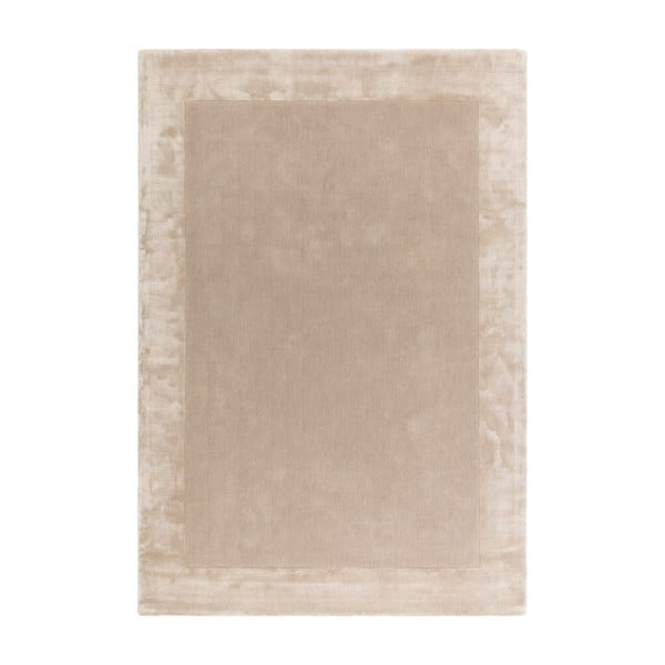 Beiger, handgewebter Teppich mit Wollanteil, 200 × 290 cm Ascot - Asiatic Carpets