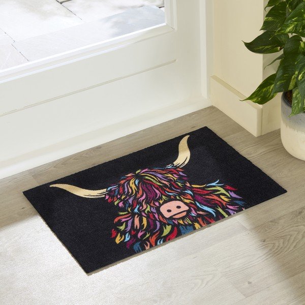 Fußmatte 40 x 60 cm Highland Cow - Artsy Doormats-image-1