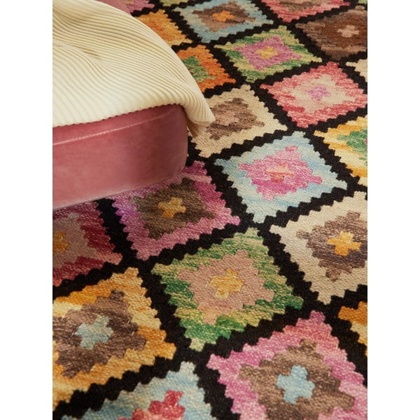 Doppelseitiger/handgewebter Wollteppich, 120 × 170 cm Kamal Zara - Hanse Home-image-2