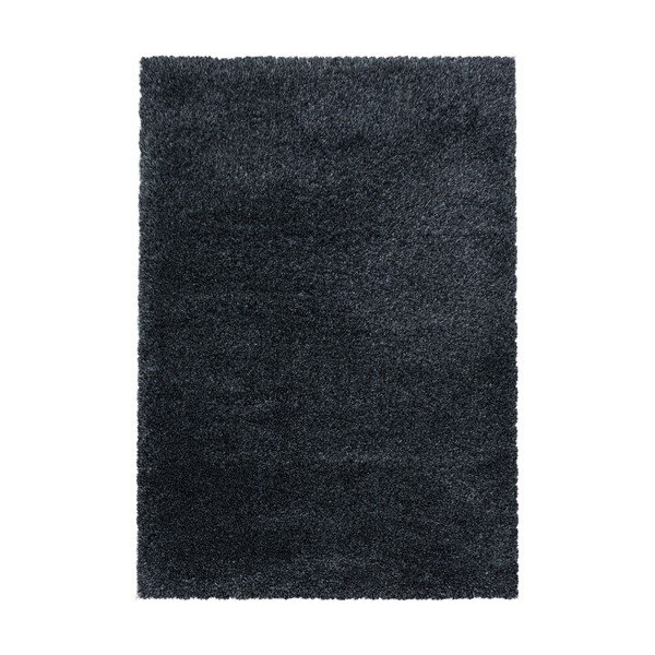 Anthrazitfarbener Teppich 200 × 290 cm Fluffy - Ayyildiz Carpets