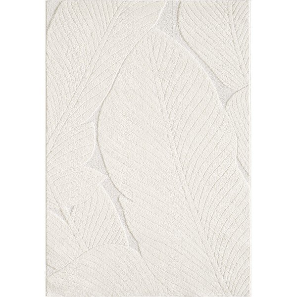 Cremefarbener Teppich 120 × 170 cm Lamina - ESTE