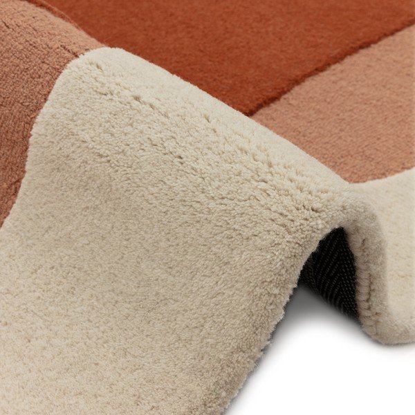 Orange/beige handgewebter Teppich 200x290 cm Kinney – MADE-image-4