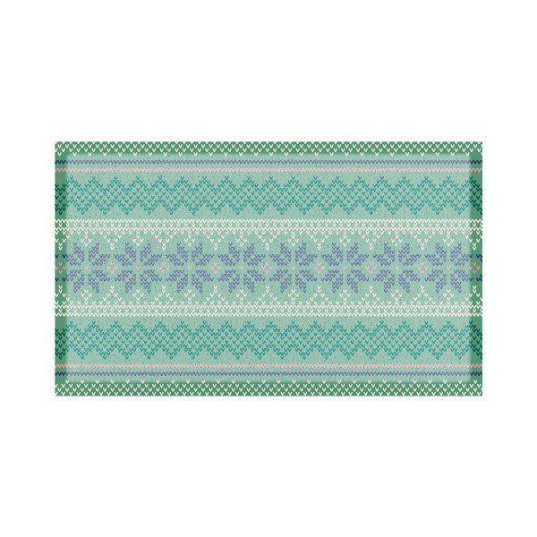 Fußmatte recycelter Kunststoff 40x70 cm Fair Isle  – Artsy Doormats
