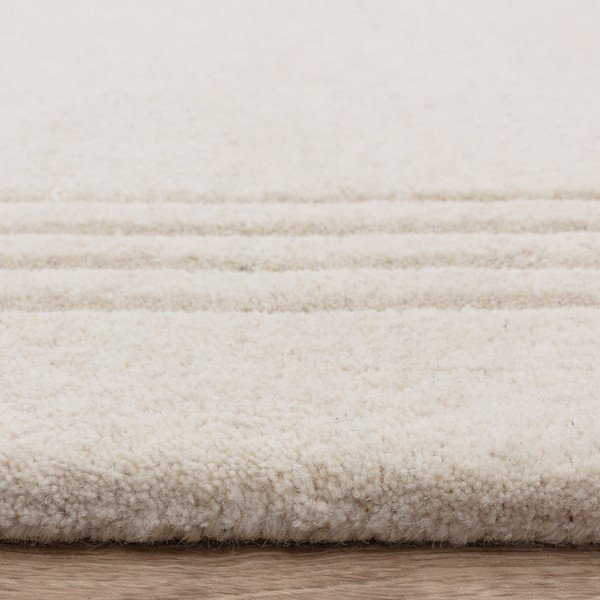 Handgewebter Wollteppich in Elfenbeinfarbe, 120 x 170 cm Orlo Ivory - Asiatic Carpets-image-4