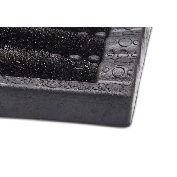 Fußmatte 45 x 75 cm Brushes Black - Hanse Home-image-3