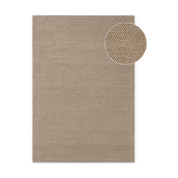 Handgewebter Wollteppich in Naturfarbe, 160 x 230 cm Richmond Diana - Ted Baker