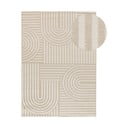 Cremefarbener Teppich 160 x 230 cm Zen - Universal