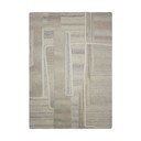 Grau-beiger, handgewebter Wollteppich, 160 × 230 cm Lira - Flair Rugs