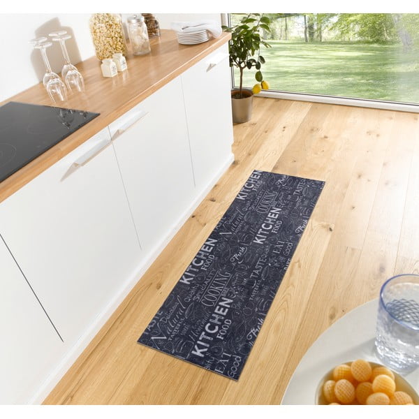Schwarzer Läufer, 50 x 150 cm Wild Kitchen Board - Hanse Home-image-1