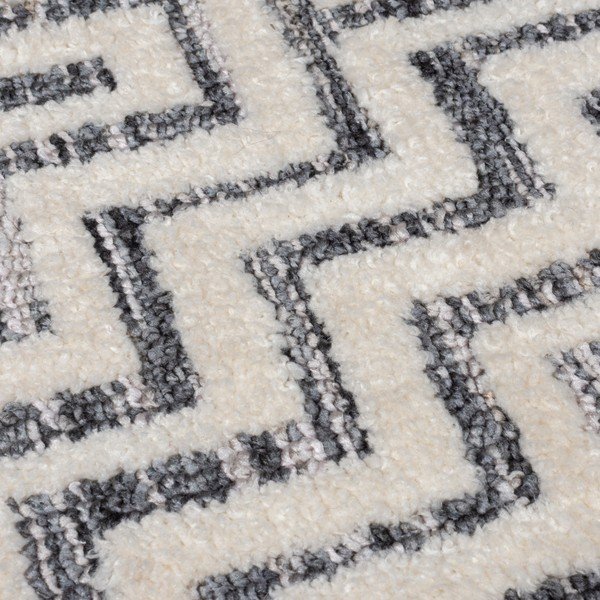 Grauer Teppich 160 × 230 cm Rhett - Flair Rugs-image-2