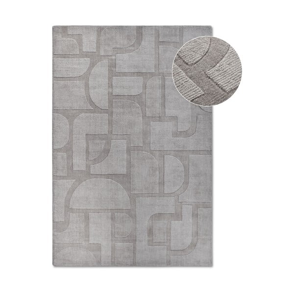 Grauer, handgewebter Wollteppich, 80 × 150 cm Alexis - Villeroy&Boch