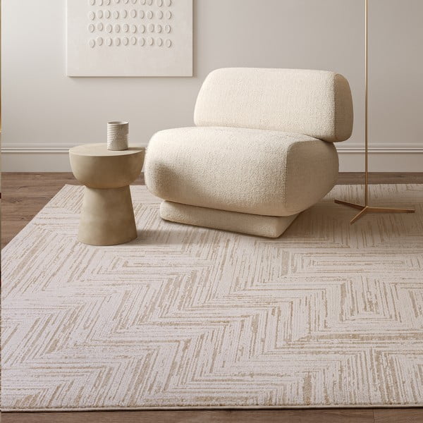 Cremefarbener Teppich, 120 × 160 cm Anders Beige Natural - Asiatic Carpets-image-1